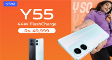 ویوو نے اپنا نیا اور جدید ترین سمارٹ فونY55 پاکستان میں متعارف کروا دیا