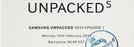 Samsung “Unpacked 5” event to held on February 24 at MWC 2014 – The Galaxy S5 announcement
