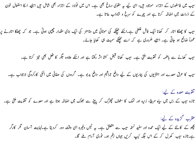 Apple Ke Fayde In Urdu Apple Ke Fayde In Urdu