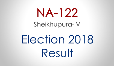 NA-122-Sheikhupura-Punjab-Election-Result-2018-PMLN-PTI-PPP-MQM-Candidate-Votes-Live-Update