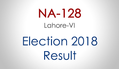 NA-128-Lahore-Punjab-Election-Result-2018-PMLN-PTI-PPP-MQM-Candidate-Votes-Live-Update