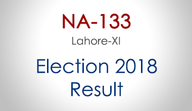NA-133-Lahore-Punjab-Election-Result-2018-PMLN-PTI-PPP-MQM-Candidate-Votes-Live-Update