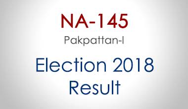 NA-145-Pakpattan-Punjab-Election-Result-2018-PMLN-PTI-PPP-MQM-Candidate-Votes-Live-Update