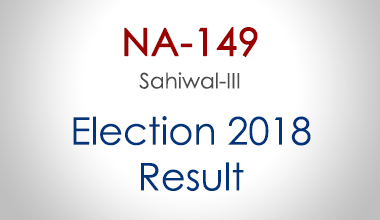 NA-149-Sahiwal-Punjab-Election-Result-2018-PMLN-PTI-PPP-MQM-Candidate-Votes-Live-Update