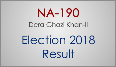 NA-190-Dera-Ghazi-Khan-Punjab-Election-Result-2018-PMLN-PTI-PPP-MQM-Candidate-Votes-Live-Update