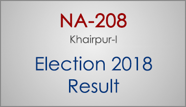 NA-208-Khairpur-Sindh-Election-Result-2018-PMLN-PTI-PPP-MQM-Candidate-Votes-Live-Update