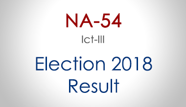 NA-54-Islamabad-Islamabad-Election-Result-2018-PMLN-PTI-PPP-MQM-Candidate-Votes-Live-Update