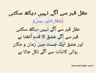 Aqal Qabar Se Agay Nahi Dekh Sakti