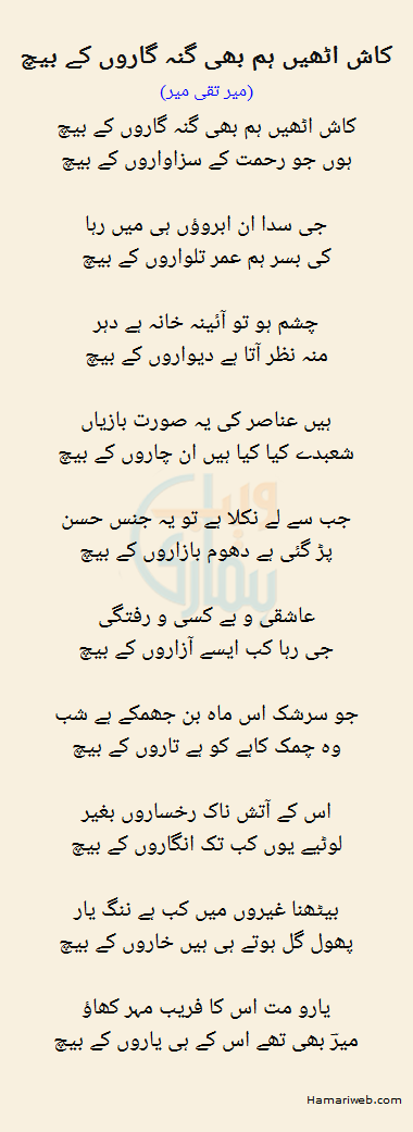 Kash Uthe Hum Bhi Gunahgaron Ke Beech Kash Uthe Hum Bhi Gunahgaron Ke Beech