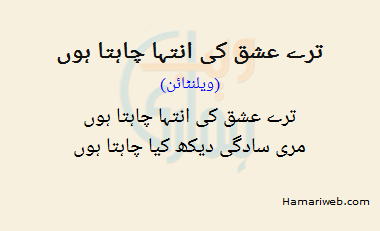 Tere Ishq Ki Inteha Chahta Hon Tere Ishq Ki Inteha Chahta Hon